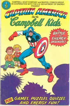 Captain America and The Campbell Kids