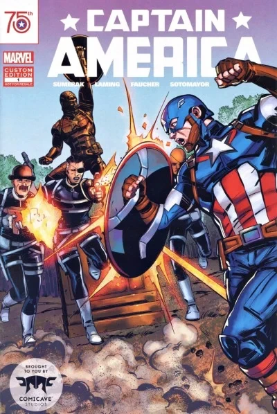 Captain America ComiCave Custom Edition (2016) - Series 