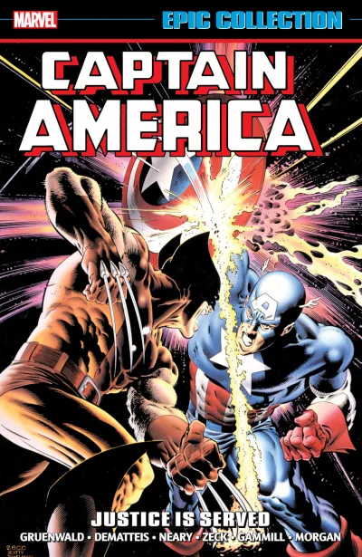 Captain America Epic Collection: Justice Is Served (Trade Paperback, 2017) - Series 