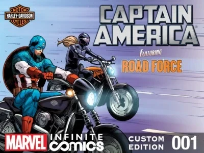 Captain America Featuring Road Force (2015) - Series 