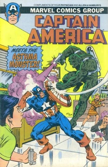 Captain America Meets the Asthma Monster! (1988) - Series 