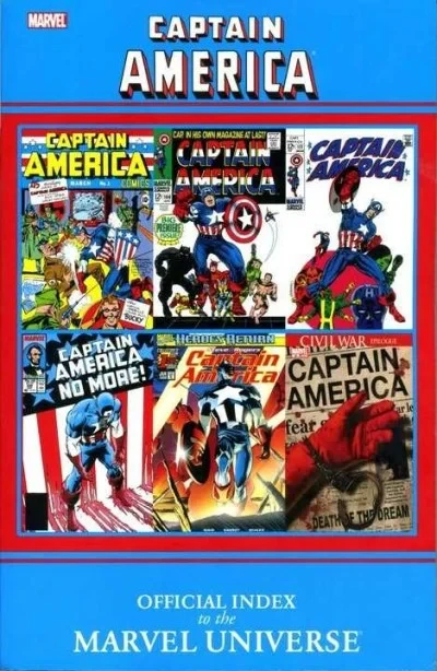 Captain America: Official Index to the Marvel Universe (2011) - Series 