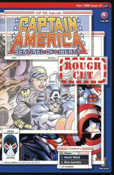 Captain America: Sentinel of Liberty Rough Cut (1998) - Series 
