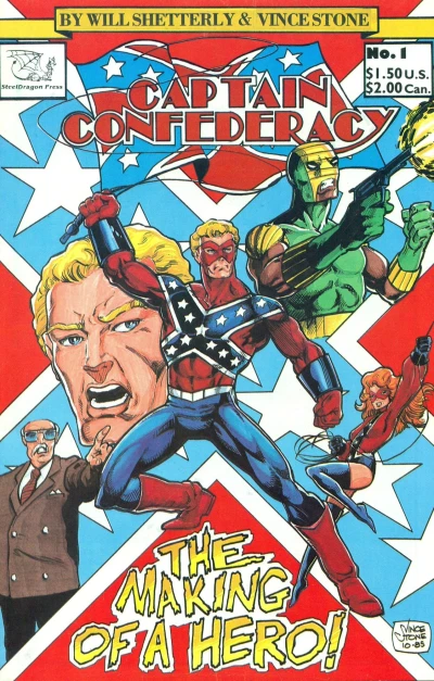 Captain Confederacy (1986) - Series 