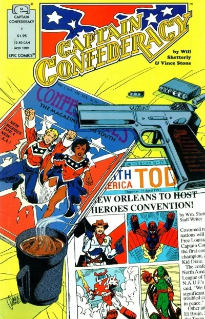 Captain Confederacy (1991) - Series 