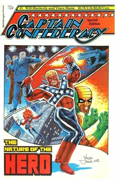 Captain Confederacy Special Edition (1987) - Series 