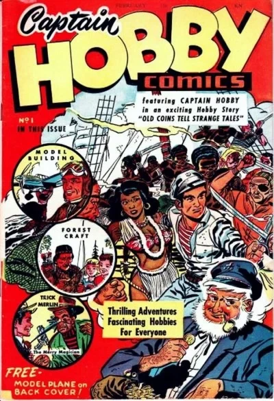 Captain Hobby Comics (1947) - Series 