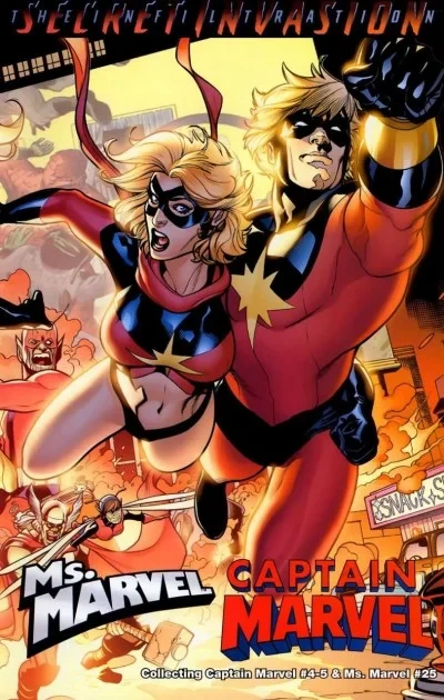Captain Marvel/Ms. Marvel: Secret Invasion Infiltration (2008) - Series 