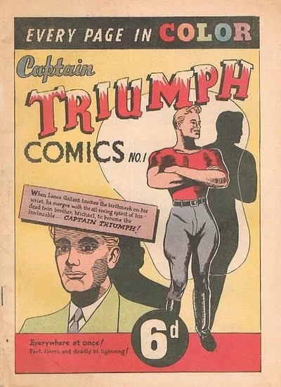Captain Triumph Comics (1947) - Series 