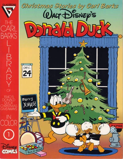 Carl Barks Library of 1940's Donald Duck Christmas Giveaways in Color (1992) - Series 