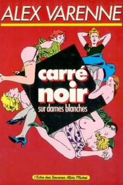 Carré noir sur dames blanches