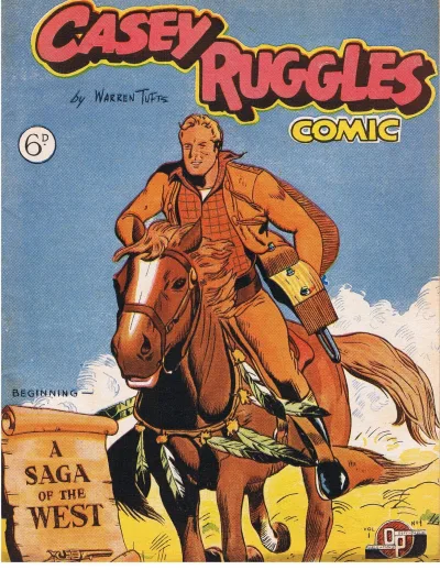 Casey Ruggles Western Comic (1951) - Series 