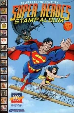 Celebrate The Century Super Heroes Stamp Album (1998) - Series 