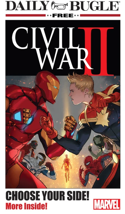 Civil War II Daily Bugle Newspaper (2016) - Series 
