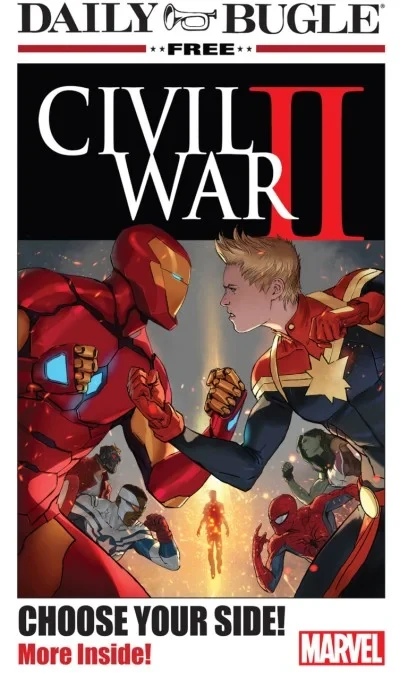 Civil War II Daily Bugle Newspaper (2016) - Series 