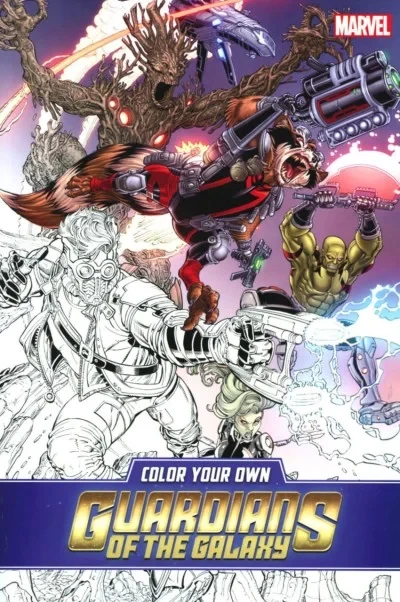 Color Your Own Guardians of the Galaxy (2017) - Series 