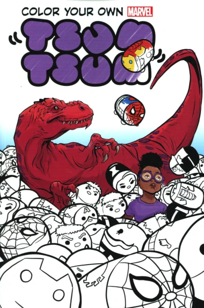 Color Your Own Marvel Tsum Tsum (2017) - Series 