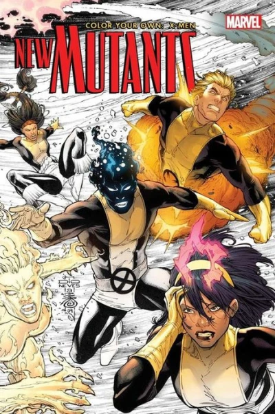 Color Your Own X-Men: The New Mutants (2018) - Series 