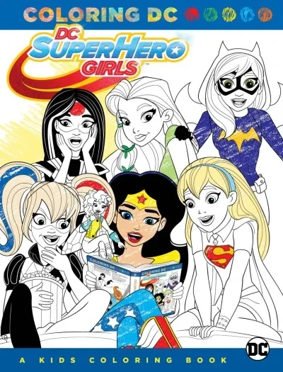 Coloring DC: DC Super Hero Girls (2017) - Series 