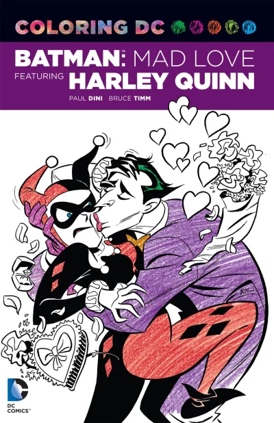 Coloring DC: Harley Quinn in Batman Adventures: Mad Love (2016) - Series 