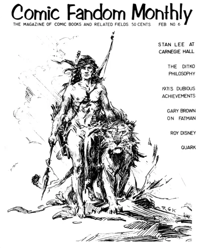 Comic Fandom Monthly (1971) - Series 