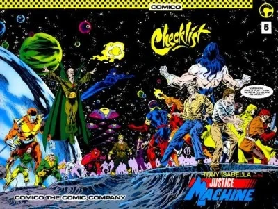 Comico Checklist (1985) - Series 