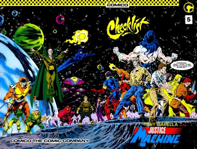Comico Checklist (1985) - Series 