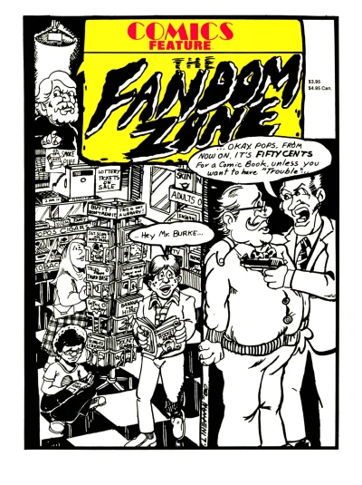 Comics Feature The Fandom Zone (1980) - Series 
