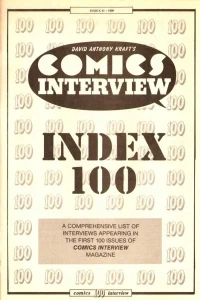 Comics Interview Index