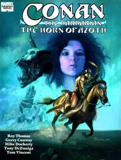 Conan the Barbarian: The Horn of Azoth (Trade Paperback, 1990) - Series 