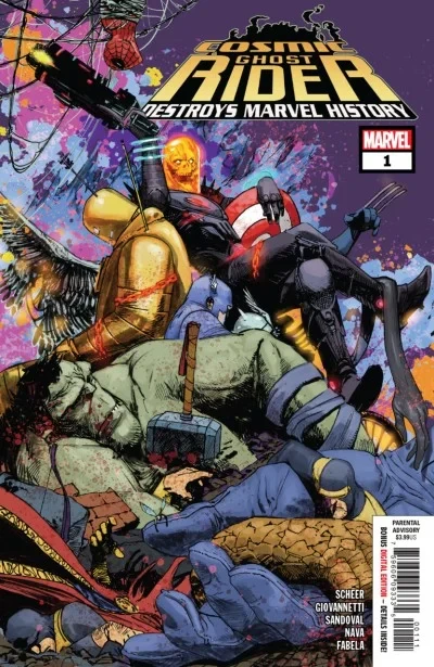 Cosmic Ghost Rider Destroys Marvel History (2019) - Series 