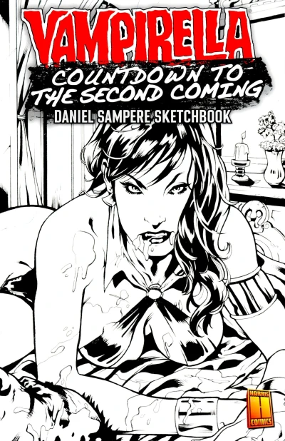 Countdown to Vampirella: The Second Coming - Daniel Sampere Sketchbook (2009) - Series 