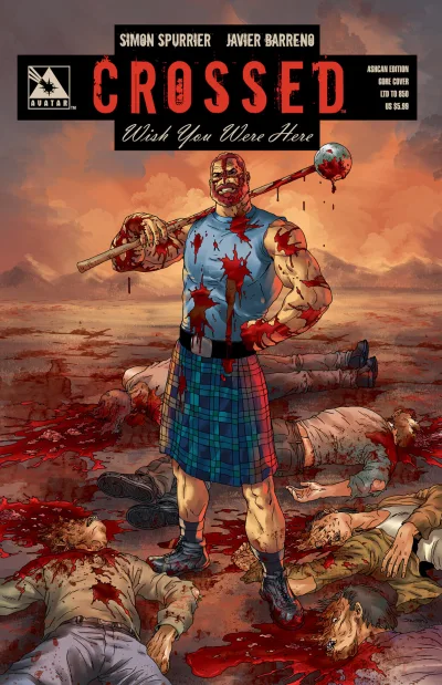 Crossed: Wish You Were Here Ashcan (2011) - Series 