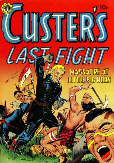 Cover of Custer's Last Fight (1950)