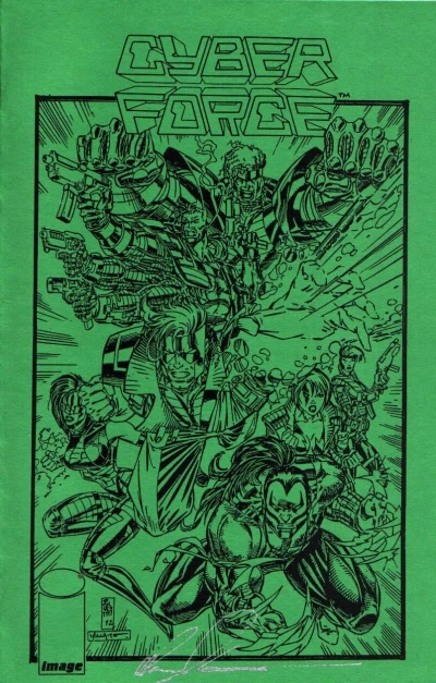 Cyber Force Preview Ashcan Edition (1992) - Series 