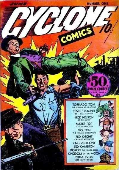 Cyclone Comics (1942) - Series 