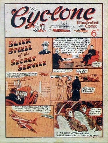 Cyclone Illustrated Comic (1946) - Series 