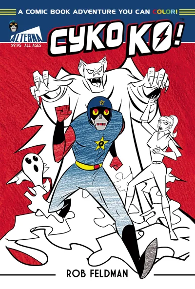 Cyko KO! Coloring Book (2017) - Series 