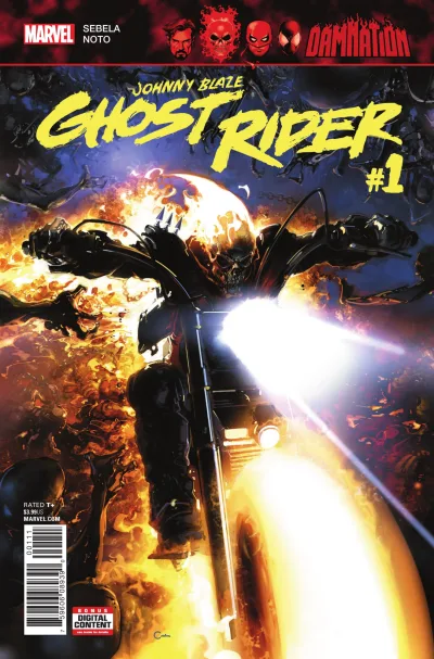 Damnation: Johnny Blaze - Ghost Rider (2018) - Series 