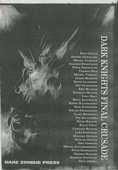 Dark Knights Final Crusade (1991) - Series 