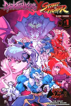 Darkstalkers x Street Fighter: Blood Throne