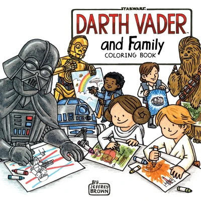 Darth Vader and Family Coloring Book (2017) - Series 