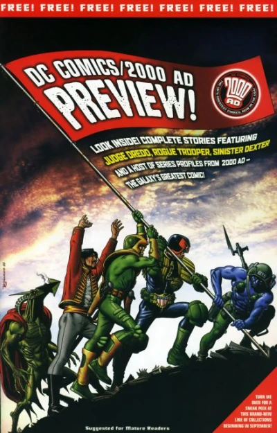 DC Comics / 2000 AD Preview (2004) - Series 