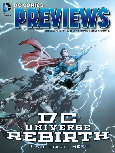 DC Comics Previews Catalog (2016) - Series 