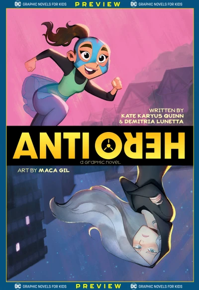 DC Graphic Novels for Kids Sneak Peeks: Anti/Hero (2020) - Series 