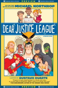 DC Graphic Novels for Kids Sneak Peeks: Dear Justice League
