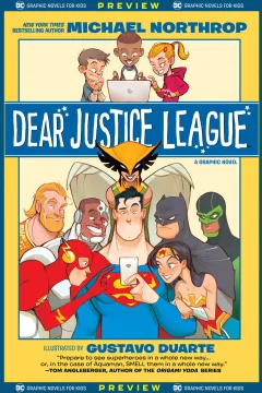 DC Graphic Novels for Kids Sneak Peeks: Dear Justice League