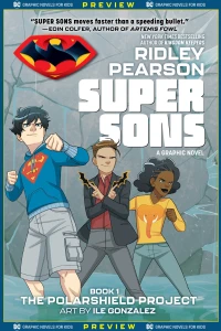 DC Graphic Novels for Kids Sneak Peeks: Super Sons: The Polarshield Project