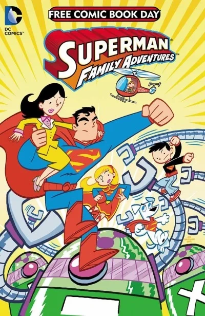 DC Nation Super Sampler/Superman Family Adventures Flip Book (FCBD) (2012) - Series 