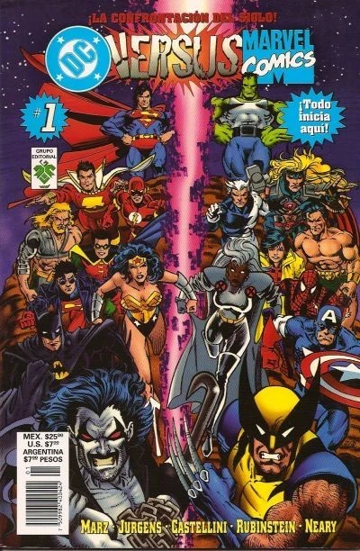 DC Versus Marvel/Marvel Versus DC (1997) - Series 